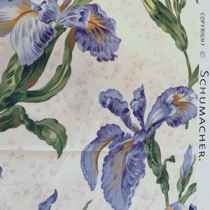 Blue Iris Fabric